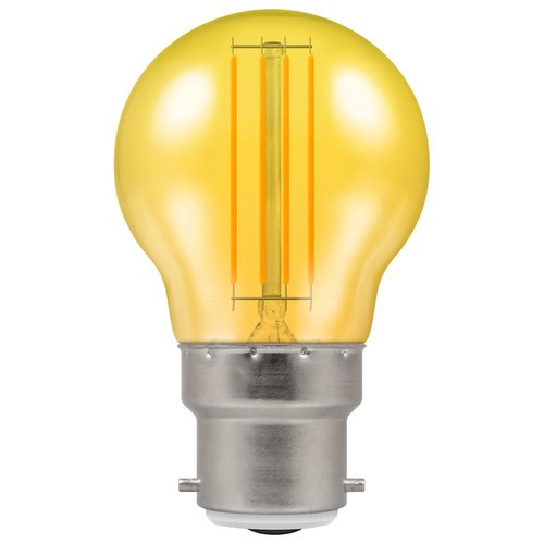 LED Filament Harlequin Round 4.5W 510lm 45mm 4.5W  Yellow